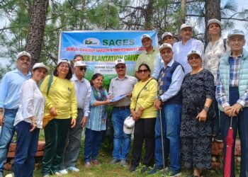 सेजिस द्वारा हियूंन गांव में पौधारोपण अभियान हरियाली और कला का सुंदर संगम