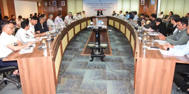 एसजेवीएन की अध्यक्षता में नगर राजभाषा कार्यान्वयन समिति, शिमला (कार्यालय-2) की छमाही बैठक का आयोजन