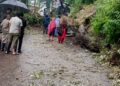 शिमला में विकासनगर के पास हुआ लैंड स्लाइड