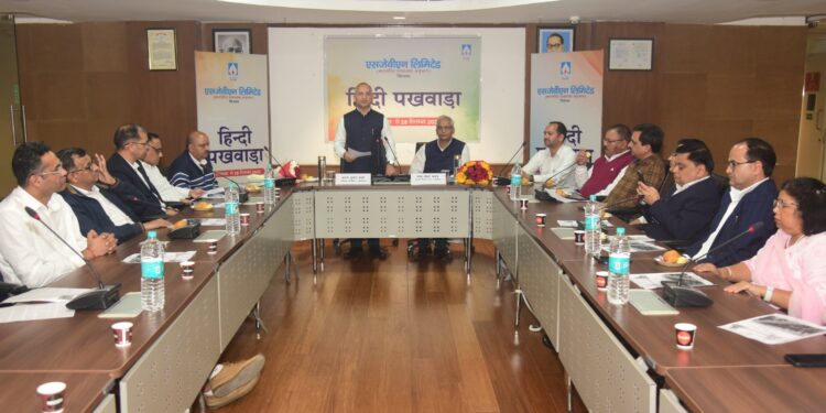 एसजेवीएन कारपोरेट मुख्यालय में हिन्दी पखवाड़े का उदघाटन