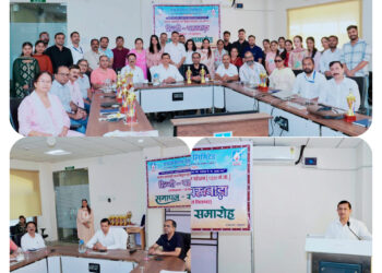 नाथपा झाकड़ी हाइड्रो पावर स्टेशन में हिन्दी-पखवाड़ा 2025 का समापन