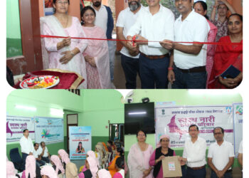नाथपा झाकड़ी हाइड्रो पॉवर स्टेशन द्वारा “स्वच्छ नारी, सशक्त परिवार” तथा “स्वच्छता ही सेवा” अभियान के अंतर्गत परियोजना अस्पताल, झाकड़ी में स्वास्थ्य परीक्षण शिविर का आयोजन