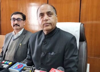 नेता प्रतिपक्ष जय राम ठाकुर का हिमाचल सरकार पर तीखा हमला, बोले सैकड़ों लोगों की मौत और तीन साल की नाकामी के बाद किस बात का जश्न मनाएगी सरकार