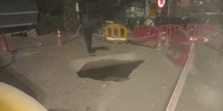 जीएसआई की टीम पहुँची शिमला, भट्टाकुफर में किया घटनास्थल का निरीक्षण