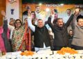मुख्यमंत्री की उपस्थिति में प्रदेश कांग्रेस पार्टी के नव नियुक्त अध्यक्ष ने पदभार ग्रहण किया