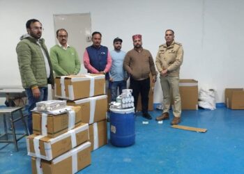 मुख्यमंत्री की एंटी चिट्टा पहल के अंतर्गत 20 दवा निर्माण इकाइयों का निरीक्षण