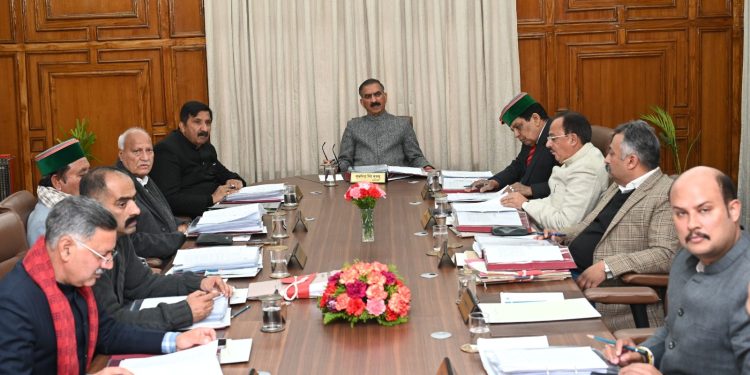 हिमाचल प्रदेश मंत्रिमंडल की बैठक में लिए कई अहम निर्णय, देखिए….