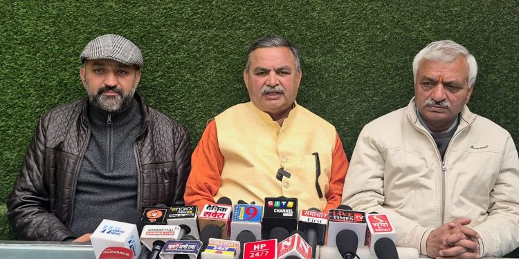 आरडीजी पर मगरमच्छ के आंसू बहाकर जनता को गुमराह कर रहे मुख्यमंत्री सुक्खू, कांग्रेस सरकार ने केंद्र के फंड का किया सबसे बड़ा दुरुपयोग : संदीपनी भारद्वाज