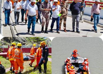 नाथपा बांध पर मॉक ड्रिल से आपदा प्रबंधन व्यवस्था का परीक्षण