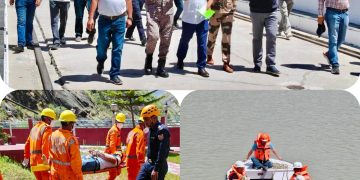 नाथपा बांध पर मॉक ड्रिल से आपदा प्रबंधन व्यवस्था का परीक्षण