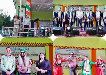 नाथपा झाकड़ी हाइड्रो पॉवर स्टेशन में हर्षोल्लास के साथ मनाया गया एसजेवीएन का 39वां स्थापना दिवस