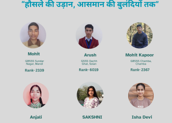 समग्र शिक्षा की निःशुल्क कोचिंग से चमके सरकारी स्कूलों के बच्चे, 32 ने JEE Mains, 6 ने JEE Advanced किया पास