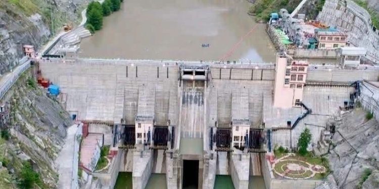 नाथपा बांध में रेडियल गेट के रखरखाव के  चलते 520 क्यूमेक्स अतिरिक्त पानी छोड़ा जाएगा