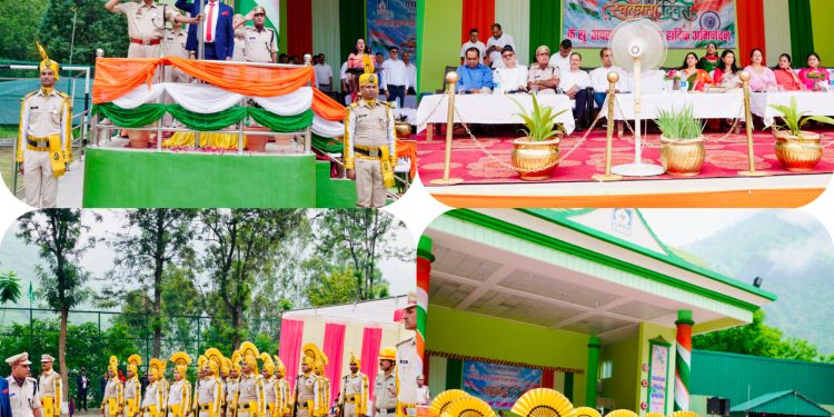 राष्ट्रभक्ति के उल्लास और देशप्रेम की भावना से सराबोर हुआ नाथपा झाकड़ी हाइड्रो पावर स्टेशन, धूमधाम से मनाया गया 80वाँ स्वतंत्रता दिवस