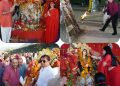 “”विजयदशमी पर सिंदूर उत्सव के साथ माँ दुर्गा का विसर्जन””सायंकाल रावण दहन के साथ बुराई पर अच्छाई की विजय का संदेश दिया